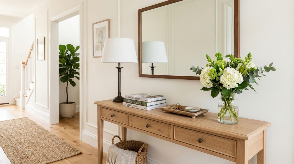 Console Table Set Up How to Style a Console Table — The Complete Guide - Refined Living