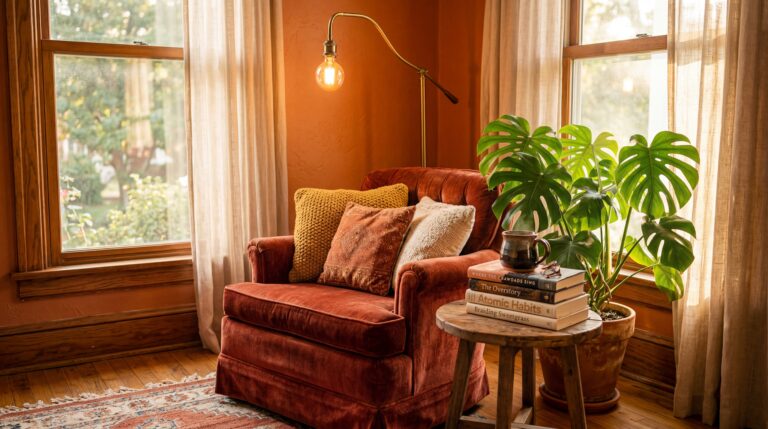 Sunset Reading Corner — 7 Ways to Create Your Perfect Evening Retreat